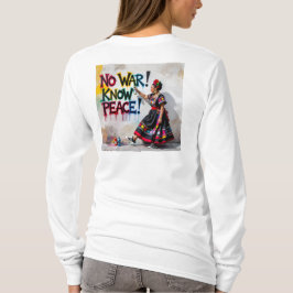 戦争反対!平和を! Tシャツ