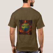 戦争反対 Tシャツ (裏面)