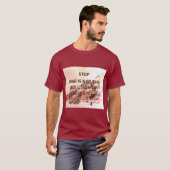 戦争反対 Tシャツ (正面フル)