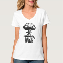 戦争反対Tシャツ Tシャツ