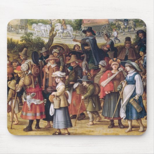 戦争場面 マウスパッド (正面)