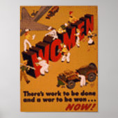 戦争女性 ポスター (正面)