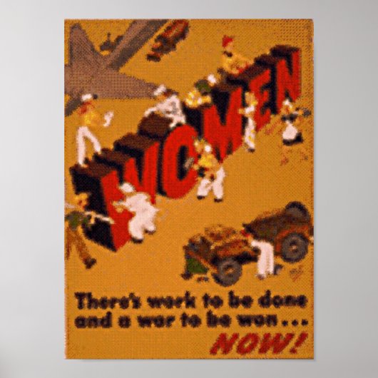 戦争女性 ポスター (正面)