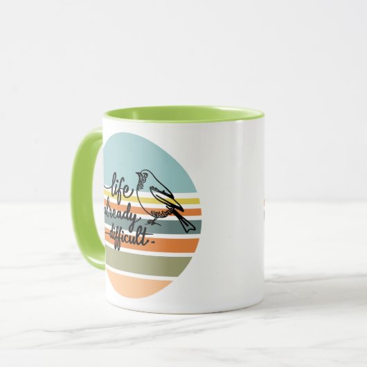 戦争平和決議 マグカップ (正面左)