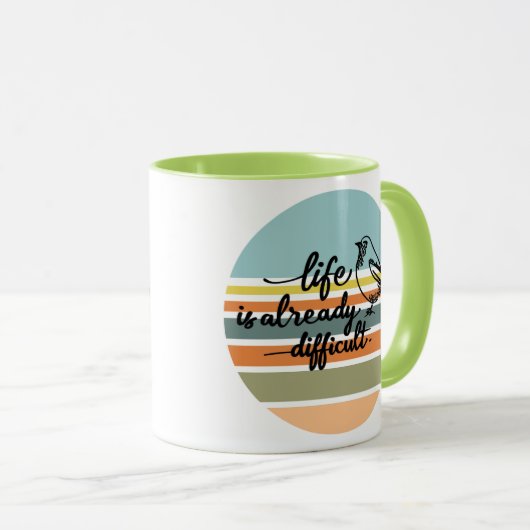 戦争平和決議 マグカップ (正面右)