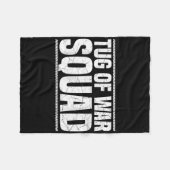 戦争扇風機の綱引き引用文のための綱引き フリースブランケット (正面(横))