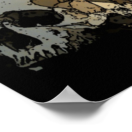 戦争抗議 ポスター (角)