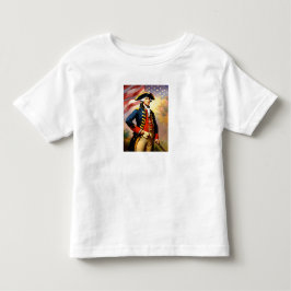 戦争時のジョージ・ワシントン トドラーTシャツ