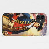 戦争時のジョージ・ワシントン Case-Mate iPhoneケース (裏面(横))