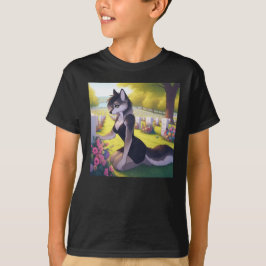 戦争未亡人の狼 Tシャツ
