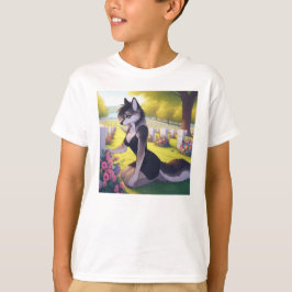 戦争未亡人の狼 Tシャツ