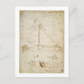 戦争機械(鉛筆紙) ポストカード (正面)