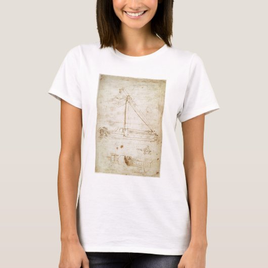 戦争機械(鉛筆紙) Tシャツ (正面)