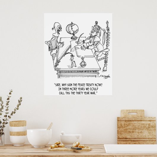 戦争漫画1398 ポスター (キッチン)