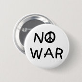 戦争無し 缶バッジ (正面&裏面)