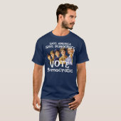 戦争犯罪者DHS CBP ICE TSA トランプ イランTシャツ 47 Tシャツ (正面フル)