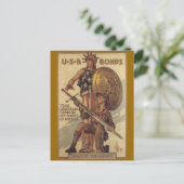 戦争用はがき、ヴィンテージ ポストカード (スタンド正面)