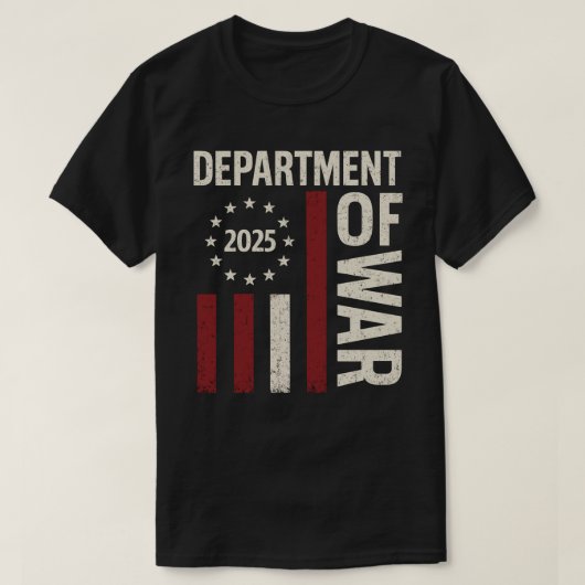 戦争省2025 Tシャツ (デザイン正面)