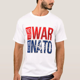 戦争禁止 | NO TO NATO Tシャツ