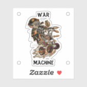 戦争素晴らし機 シール (シート)