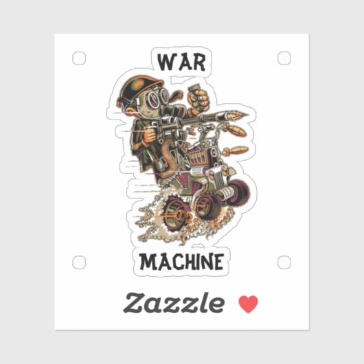 戦争素晴らし機 シール (シート)