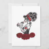 戦争絵を描 招待状 (正面)