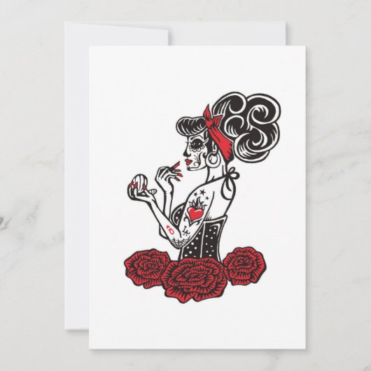 戦争絵を描 招待状 (正面)