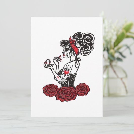 戦争絵を描 招待状 (スタンド正面)