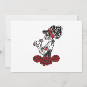 戦争絵を描 招待状 (裏面)