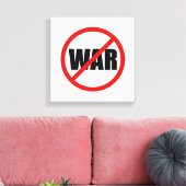 戦争記号なし キャンバスプリント (インサイチュ (リビング))