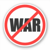 戦争記号なし シール (正面)