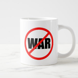 戦争記号なし ジャンボコーヒーマグカップ