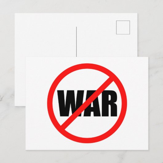 戦争記号なし ポストカード (正面/裏面)