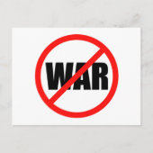 戦争記号なし ポストカード (正面)