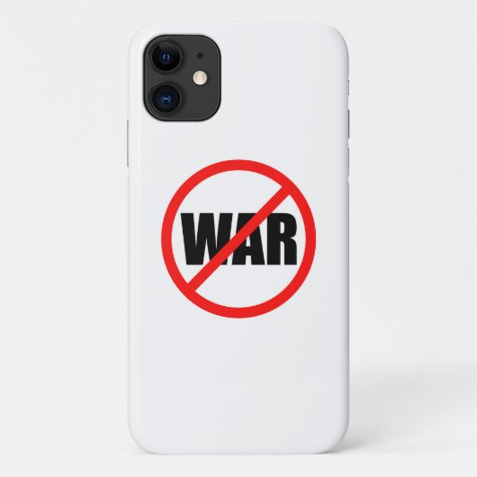 戦争記号なし Case-Mate iPhoneケース (裏面)