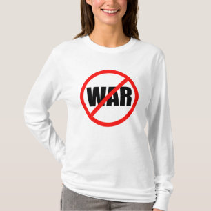 戦争記号なし Tシャツ
