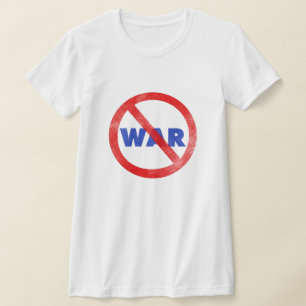 戦争記号なし Tシャツ