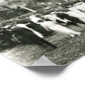 戦争記念除幕式 ポスター (角)