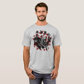 戦争顔 Tシャツ (正面フル)