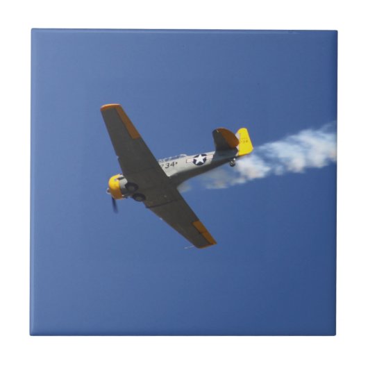 戦争飛行機セラミックタイル タイル (正面)