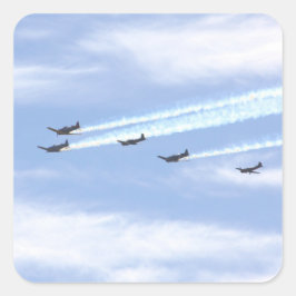 戦争飛行機 スクエアシール