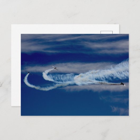 戦争飛行機 ポストカード (正面/裏面)