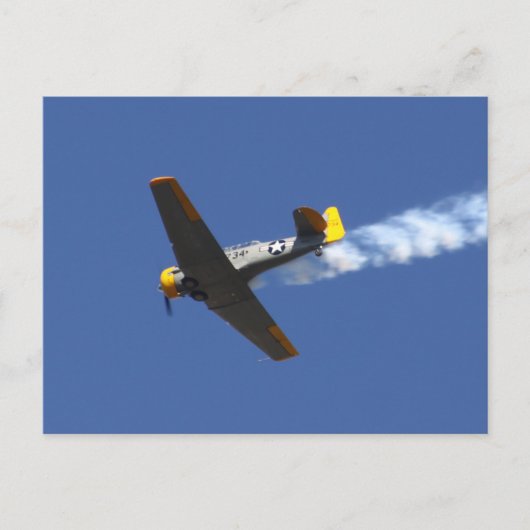 戦争飛行機 ポストカード (正面)