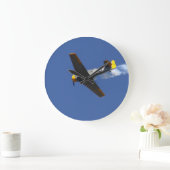 戦争飛行機 ラージ壁時計 (ホーム)