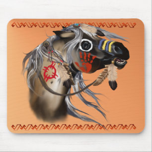 戦争馬のマウスパッド マウスパッド