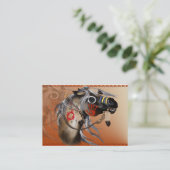 戦争馬の名刺 名刺 (スタンド正面)