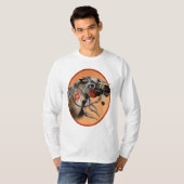 戦争馬の組み立てられたTシャツ Tシャツ (正面フル)