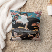 戦争、アンリ・ルソー， 1894 クッション (ブランケット)