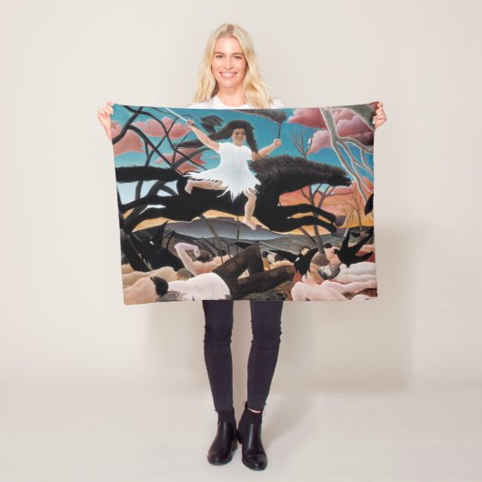 戦争、アンリ・ルソー， 1894 フリースブランケット (インサイチュ)