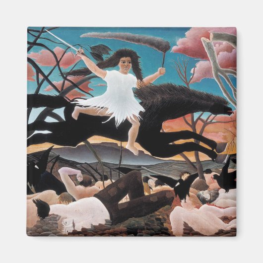 戦争、アンリ・ルソー, 1894 マグネット (正面)